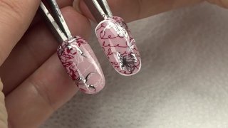 Romantic layered stamping - Preview