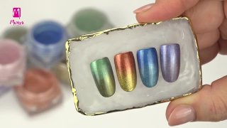 Colour-transition cover with pigment powder - Preview