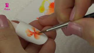 Gel painting by Norka with Stamping / painting gel