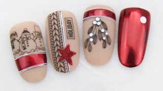 Christmas magic on your nails