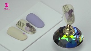 Modern stamping patterns for a stylish manicure - Preview