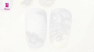 Summer nail art in Pantone colours of 2021 - Preview