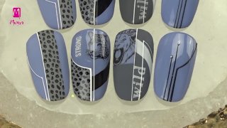 Nail art inspired by wildlife - Preview