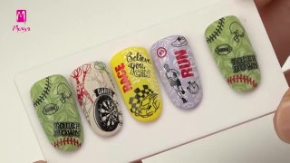 Colourful manicure for sports lovers - Preview