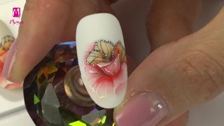 Norka's hand-painted aquarelle flower - Preview