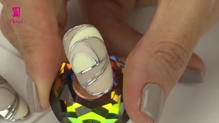 Enamel-like nail art from Norka - Preview