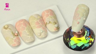 Spectacular, artistic nail art with 3D decoration - Preview