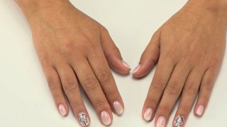 Fabulous baby boomer gel polish salon nails