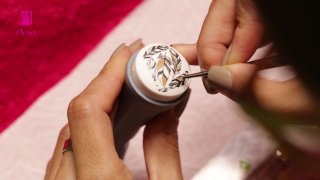 Nail Stamping - Painted Stamping Sticker