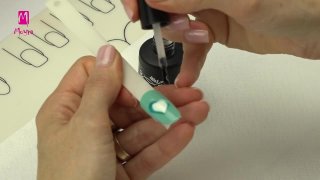 Jewelry-like nail art with stones and beads