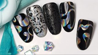 Stunning effected wave motifs