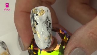 Elegant and refined, artistic nail art - Preview