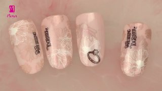 Romantic nail art in vintage mood for wedding - Preview
