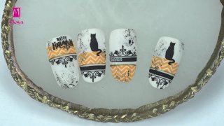 Playful and detailed Halloween nail art - Preview