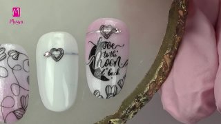 Romantic nail art for Valentine's Day - Preview