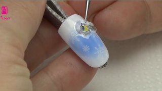 Birdie nail art with wonderful colours and motives