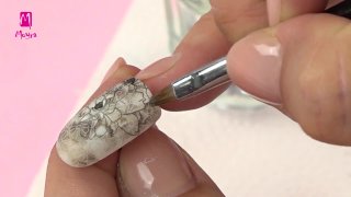 Layered stamping with red foil