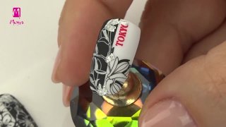 Stamping nail art inspired by Japan - Preview