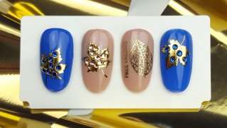 Golden autumn leaves