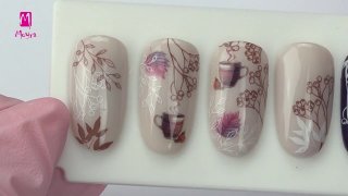 Autumn manicure for cosy evenings - Preview