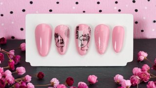Nail art to natural nails only with nail polishes
