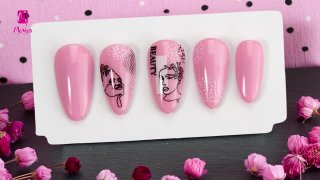 Nail art to natural nails only with nail polishes - Preview